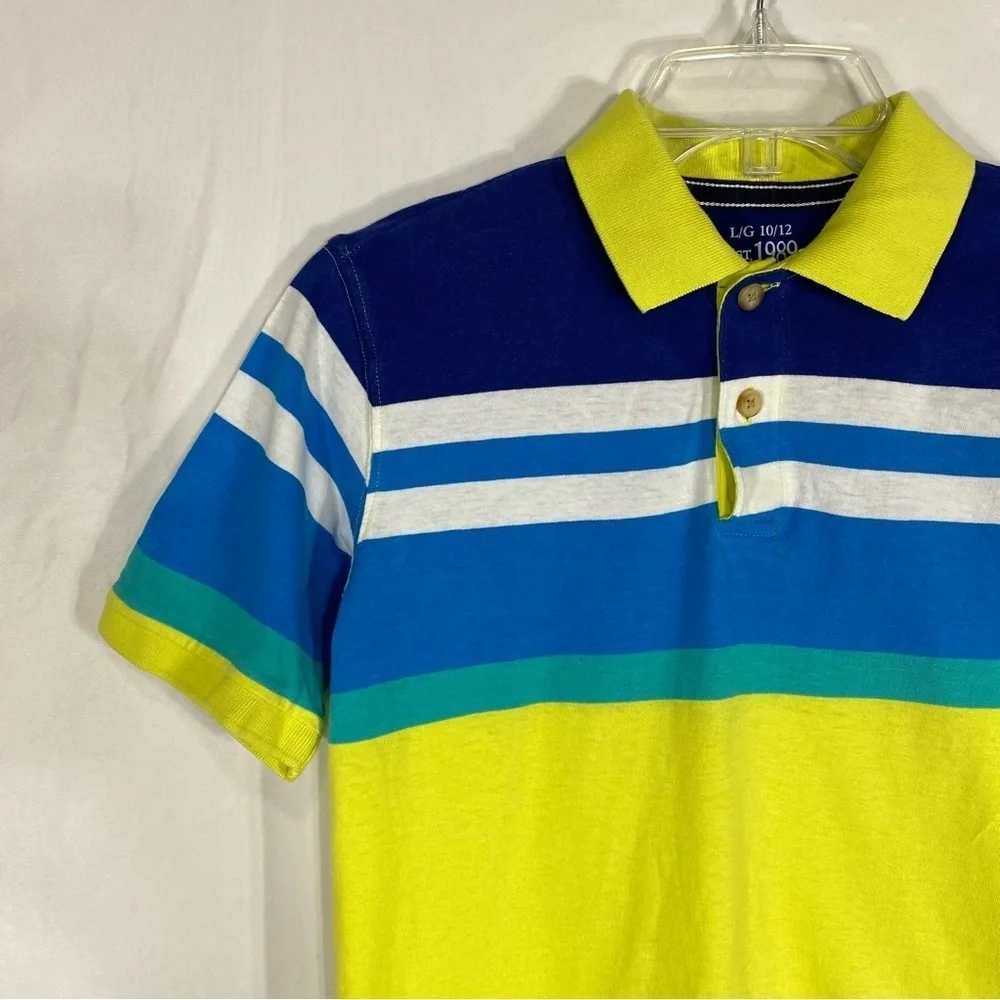 Children’s Place Striped Boy’s Short Sleeve Polo